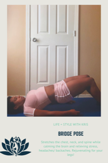 bridge yoga pose