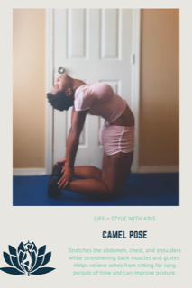 camel yoga poses